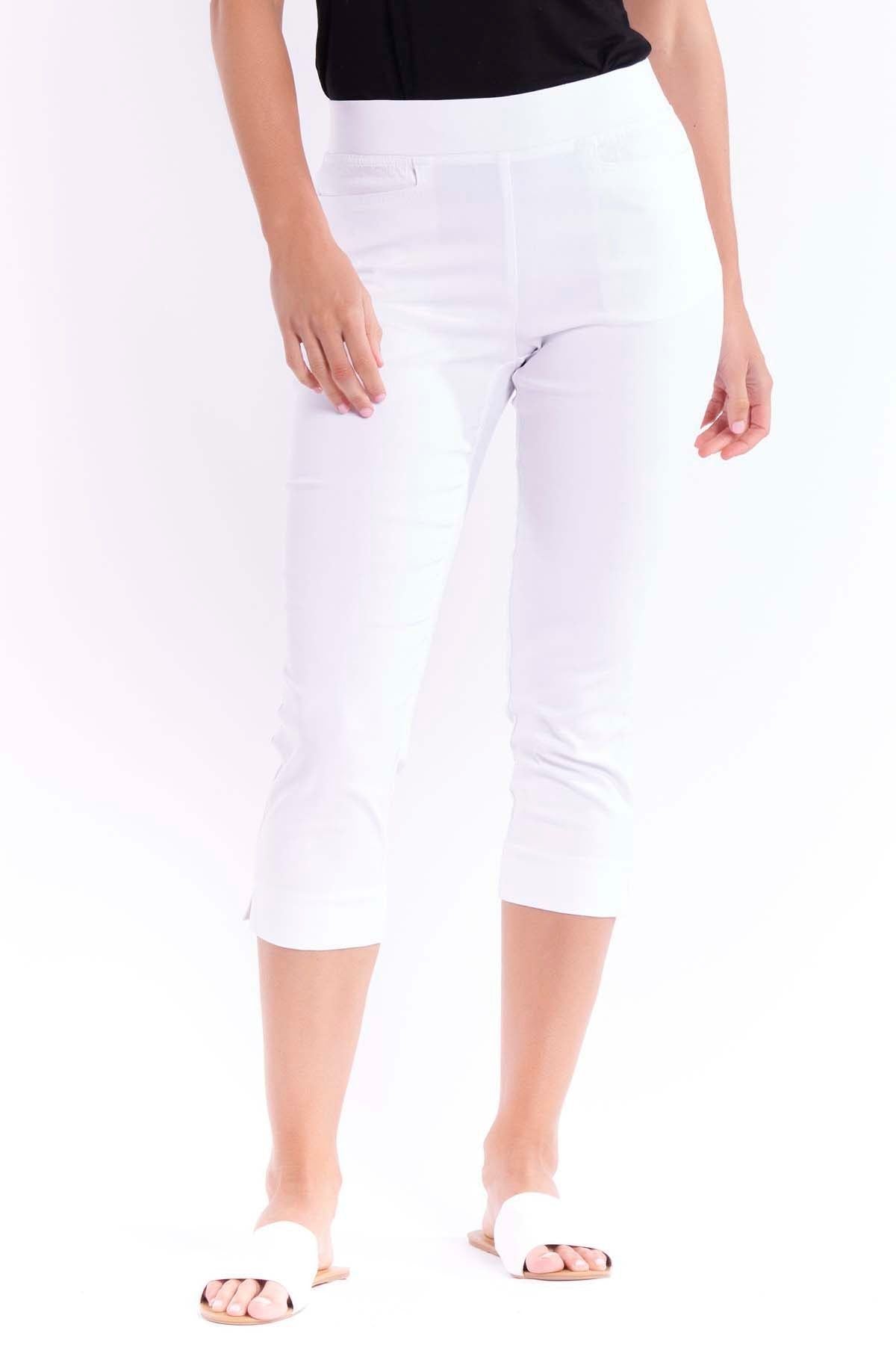 Betty Basics Crop Bengaline Pant (Black)