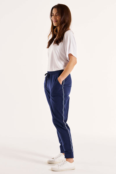 Betty Basics Heidi Pant in Navy Stars