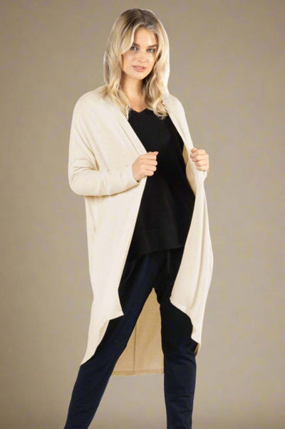 Betty Basics Harlow Cardigan in Oatmeal