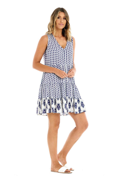 Betty Basics Bentley Dress in Blue Lotus - Hey Sara