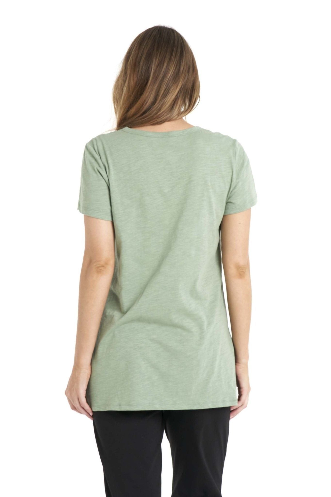 Betty Basics Billie Tee in Celadon - Hey Sara