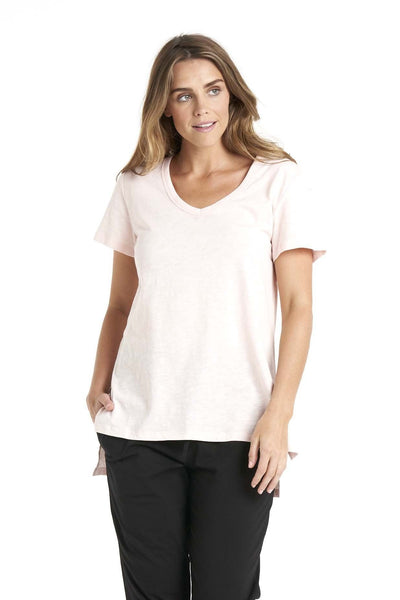 Betty Basics Billie Tee in Petal Pink - Hey Sara