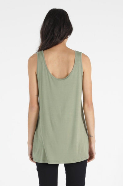 Betty Basics Brighton Tank in Avocado - Hey Sara
