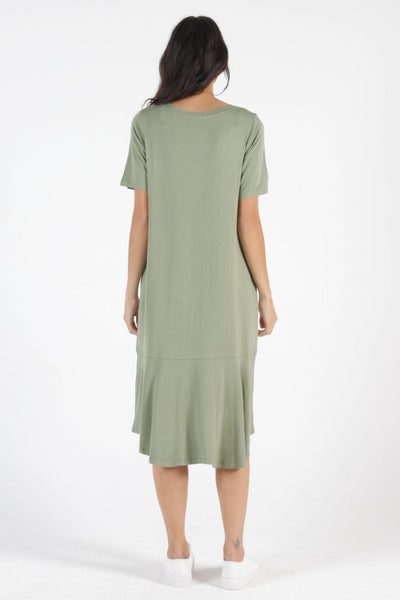 Betty Basics Camden Midi Dress in Avocado - Hey Sara