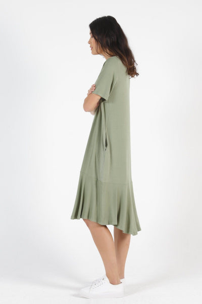 Betty Basics Camden Midi Dress in Avocado - Hey Sara