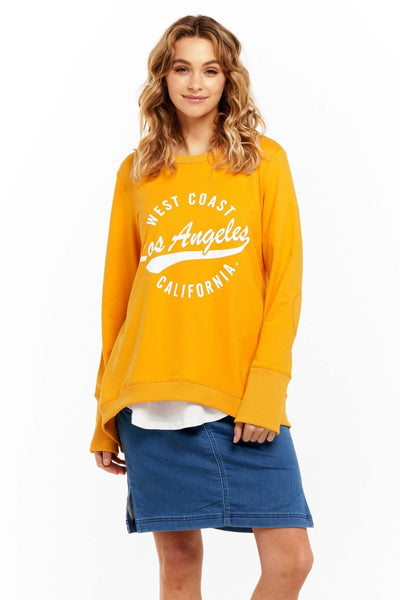 Betty Basics Dolly Sweater in Spicy Mustard - Hey Sara