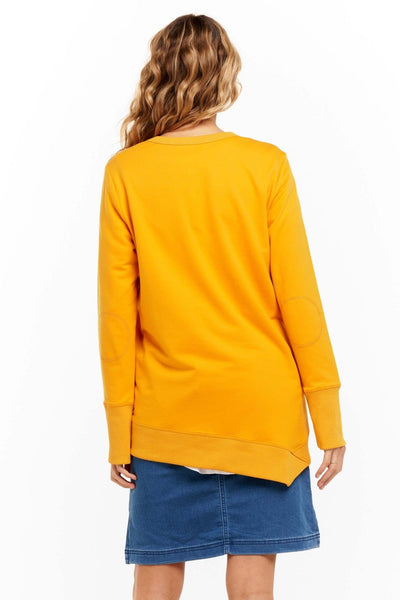 Betty Basics Dolly Sweater in Spicy Mustard - Hey Sara