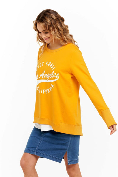 Betty Basics Dolly Sweater in Spicy Mustard - Hey Sara