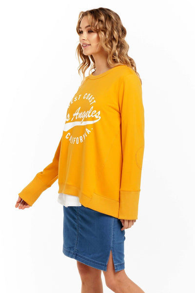 Betty Basics Dolly Sweater in Spicy Mustard - Hey Sara