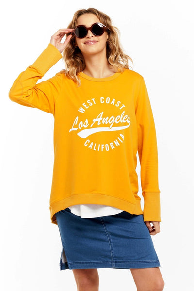 Betty Basics Dolly Sweater in Spicy Mustard - Hey Sara