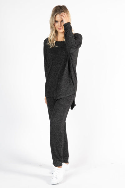 Betty Basics Emerson Pant in Charcoal - Hey Sara