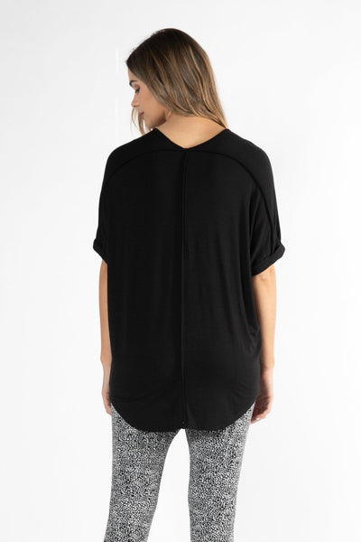 Betty Basics Granada Oversized Tee in Black - Hey Sara