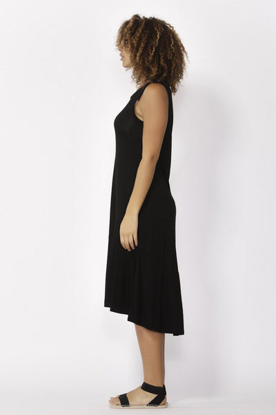 Betty Basics Hawaii Midi Dress in Black - Hey Sara