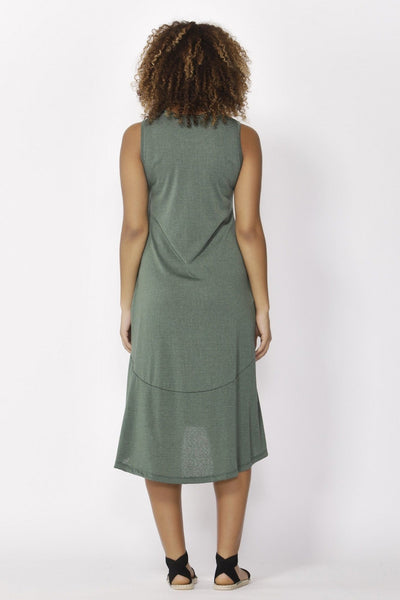 Betty Basics Hawaii Midi Dress in Forest - Hey Sara