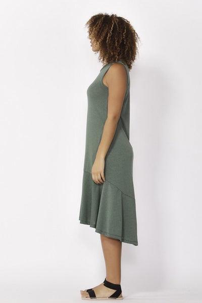 Betty Basics Hawaii Midi Dress in Forest - Hey Sara