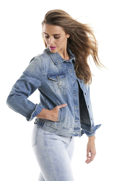 Betty Basics Hudson Denim Jacket in Vintage Wash - Hey Sara