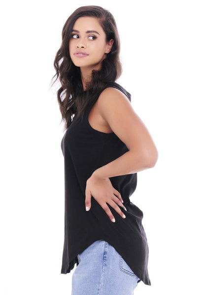 Betty Basics Keira Tank in Black - Hey Sara
