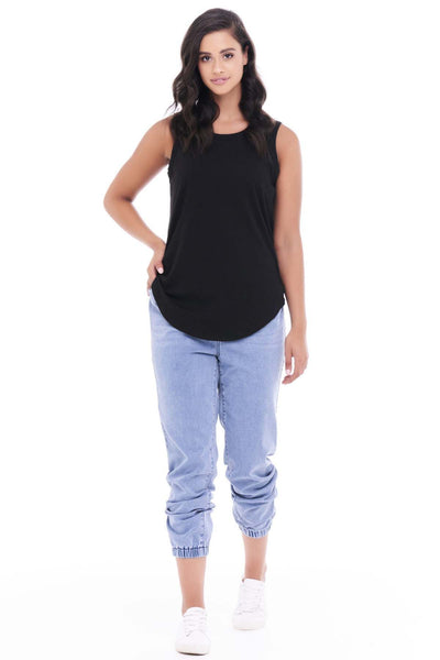 Betty Basics Keira Tank in Black - Hey Sara