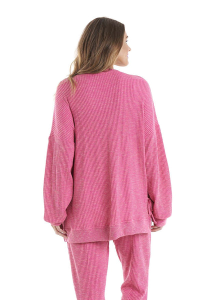 Betty Basics Kiki Sweat in Magenta - Hey Sara