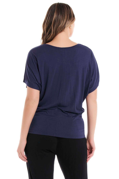 Betty Basics Maui Tee in Navy - Hey Sara