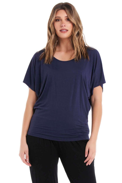 Betty Basics Maui Tee in Navy - Hey Sara