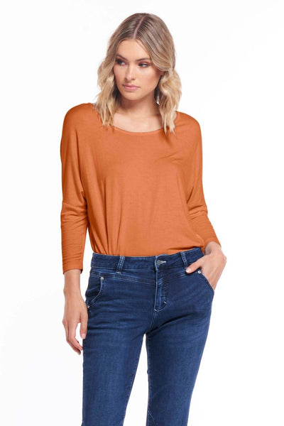 Betty Basics Milan Top in Camel - Hey Sara