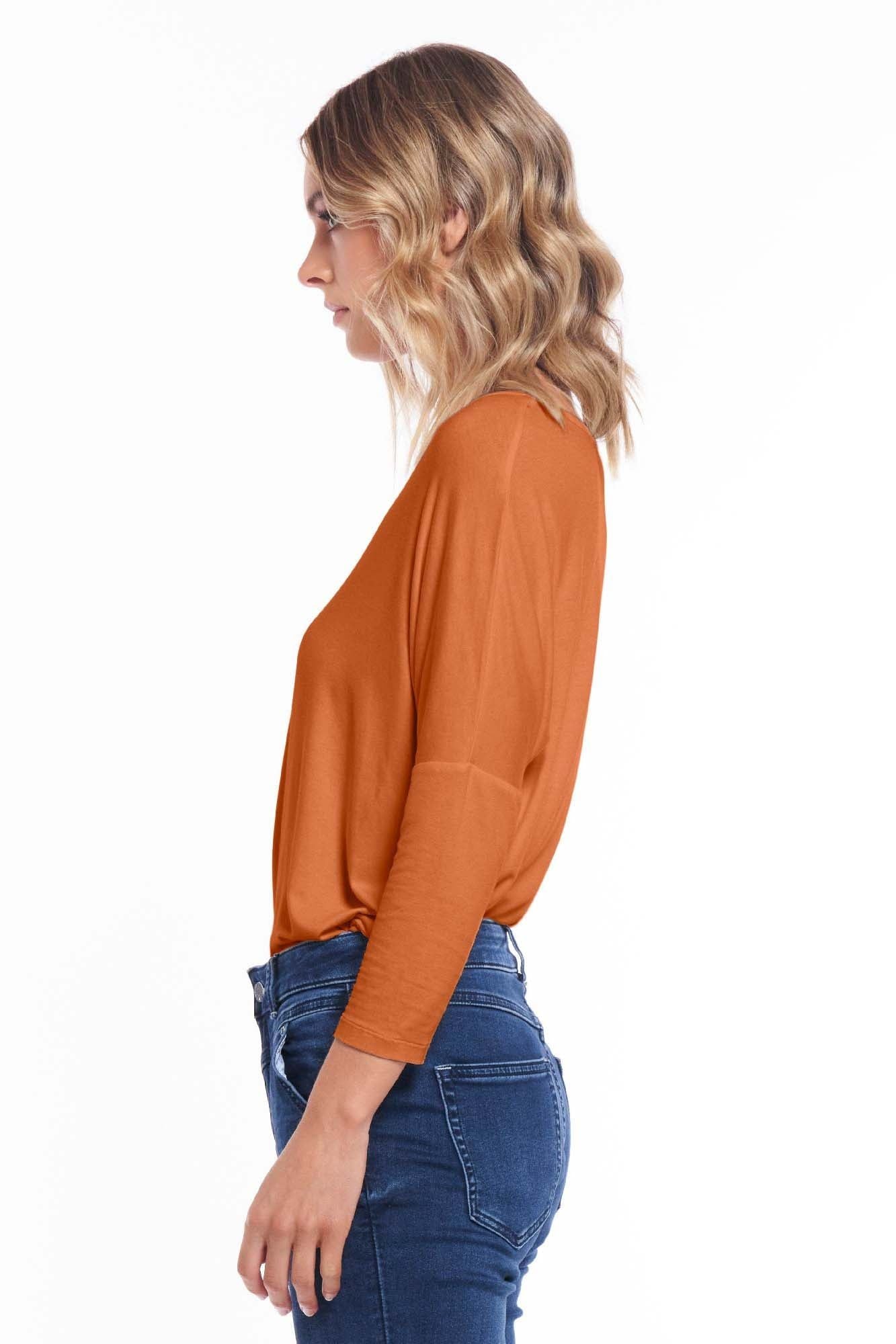 Betty Basics Milan Top in Camel - Hey Sara
