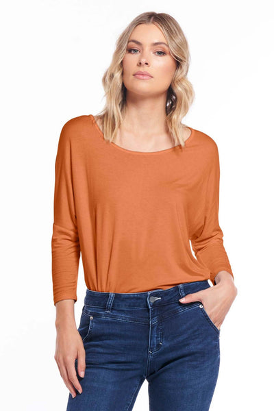 Betty Basics Milan Top in Camel - Hey Sara