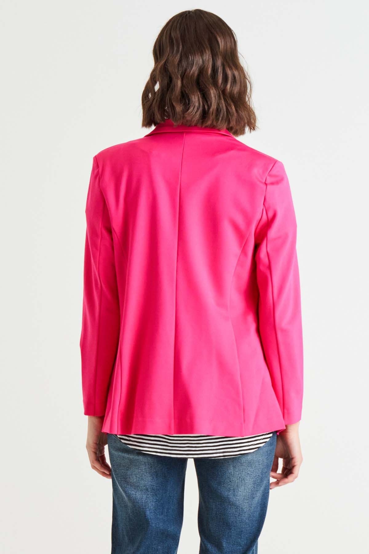 Betty Basics Portsea Blazer in Bubblegum Pink - Hey Sara