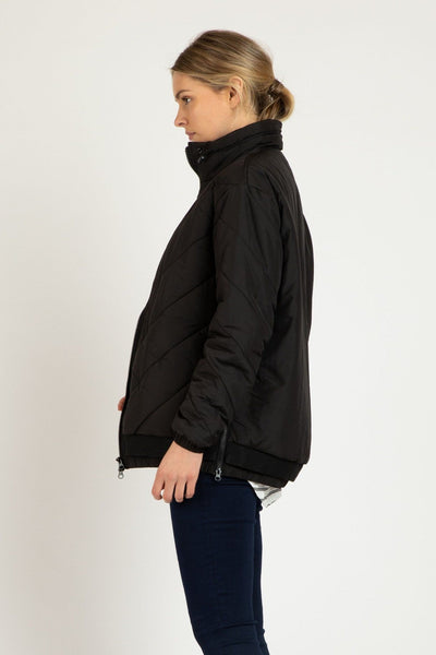 Betty Basics Rylie Puffa Jacket in Black - Hey Sara