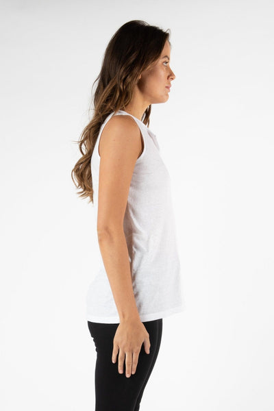 Betty Basics Seattle Tank in White - Hey Sara