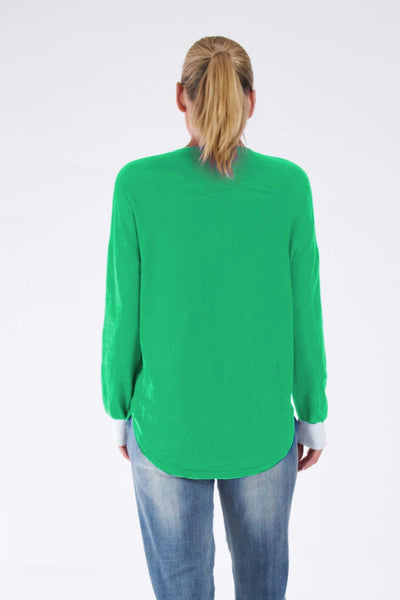 Betty Basics Sophie Knit Jumper in Apple Star - Hey Sara