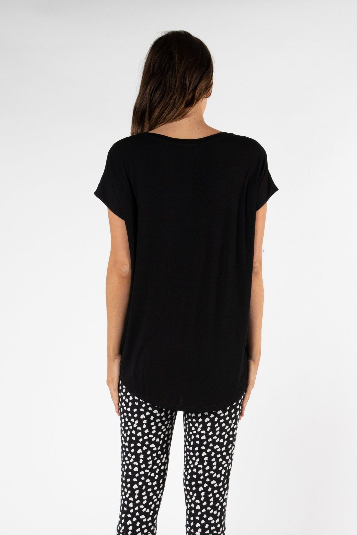 Betty Basics Toledo Tee in Black - Hey Sara