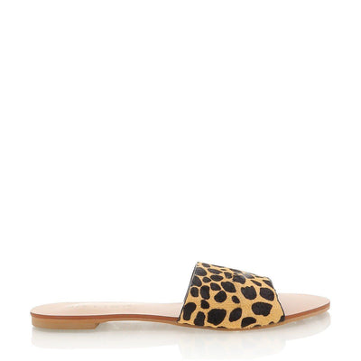 Billini Maliah Slide in Giraffe Pony - Hey Sara