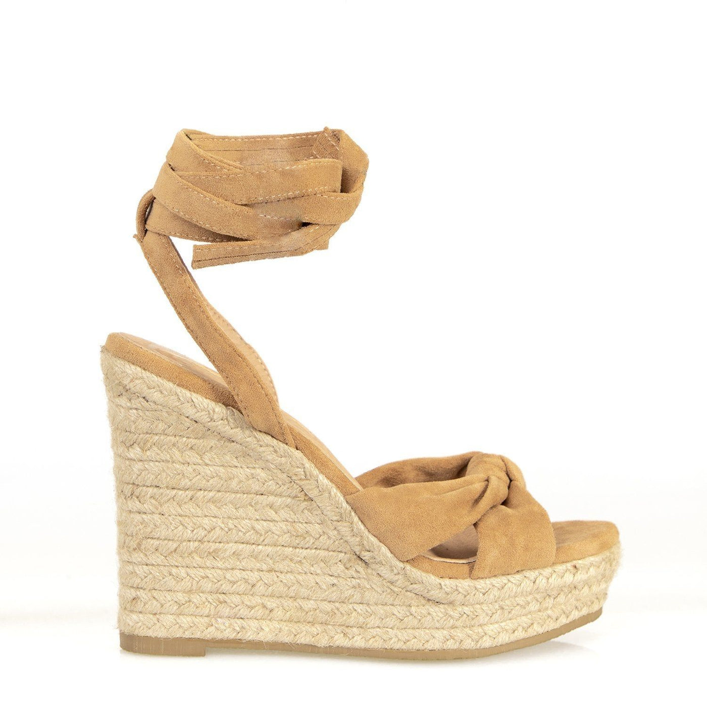 Billini Salome Platform in Camel Suede - Hey Sara