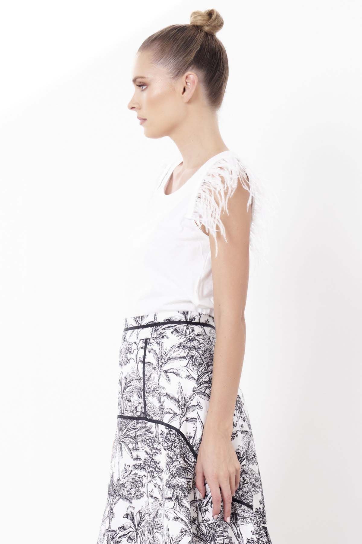 Fate + Becker Enchanted Top in White - Hey Sara