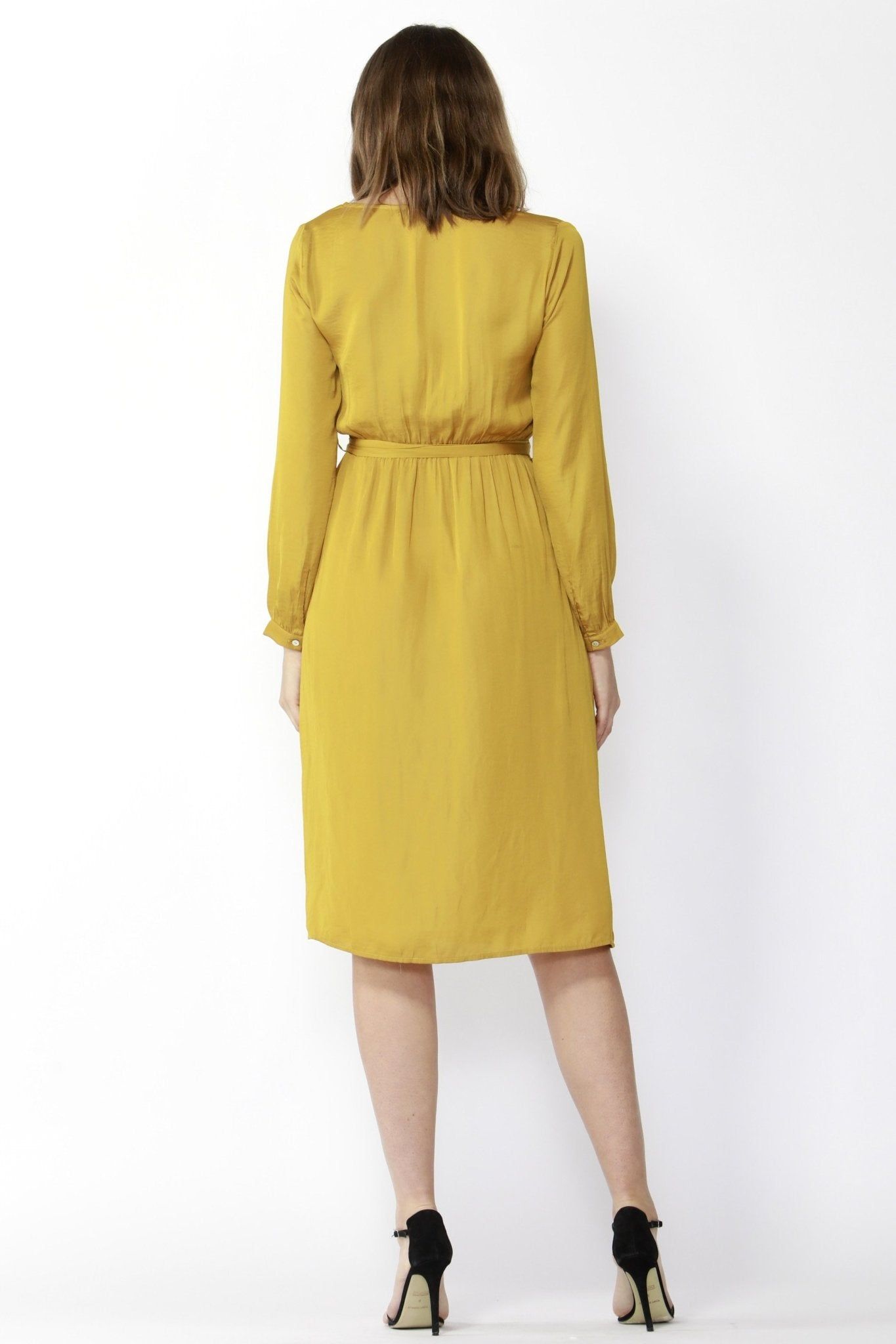 Fate + Becker On The Run Dress in Amber - Hey Sara
