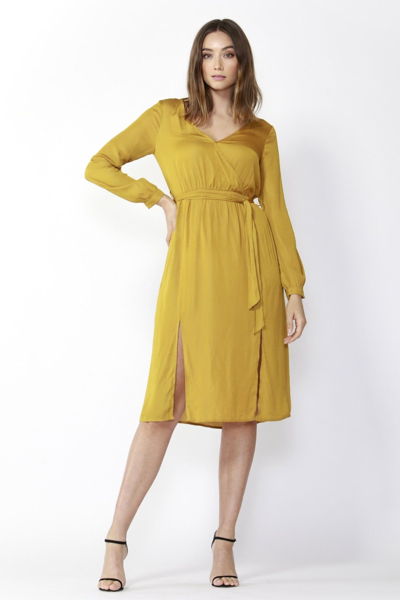 Fate + Becker On The Run Dress in Amber - Hey Sara